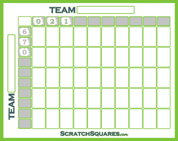 50 SquaScratch-Off 50 Square Grid